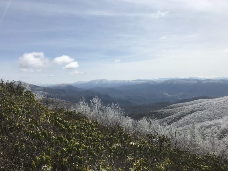 Nach einer Pause in Hot Springs führt der Weg weiter in die Blue Ridge Montains, den höchsten Gebirgszug North Carolinas und der Appalachen.